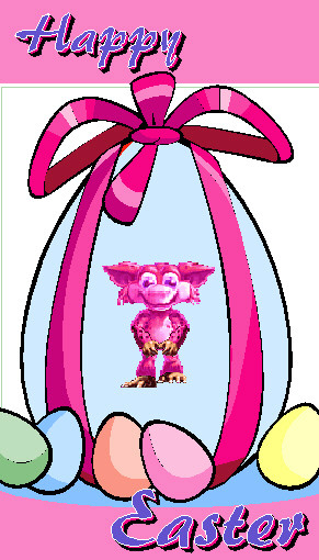 Happy Easter Postcard (Click to enlarge)