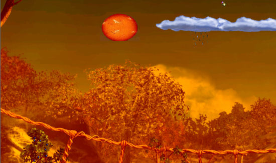 Volcanic Eruption in Albia (Image Credit: DisasterMaster)