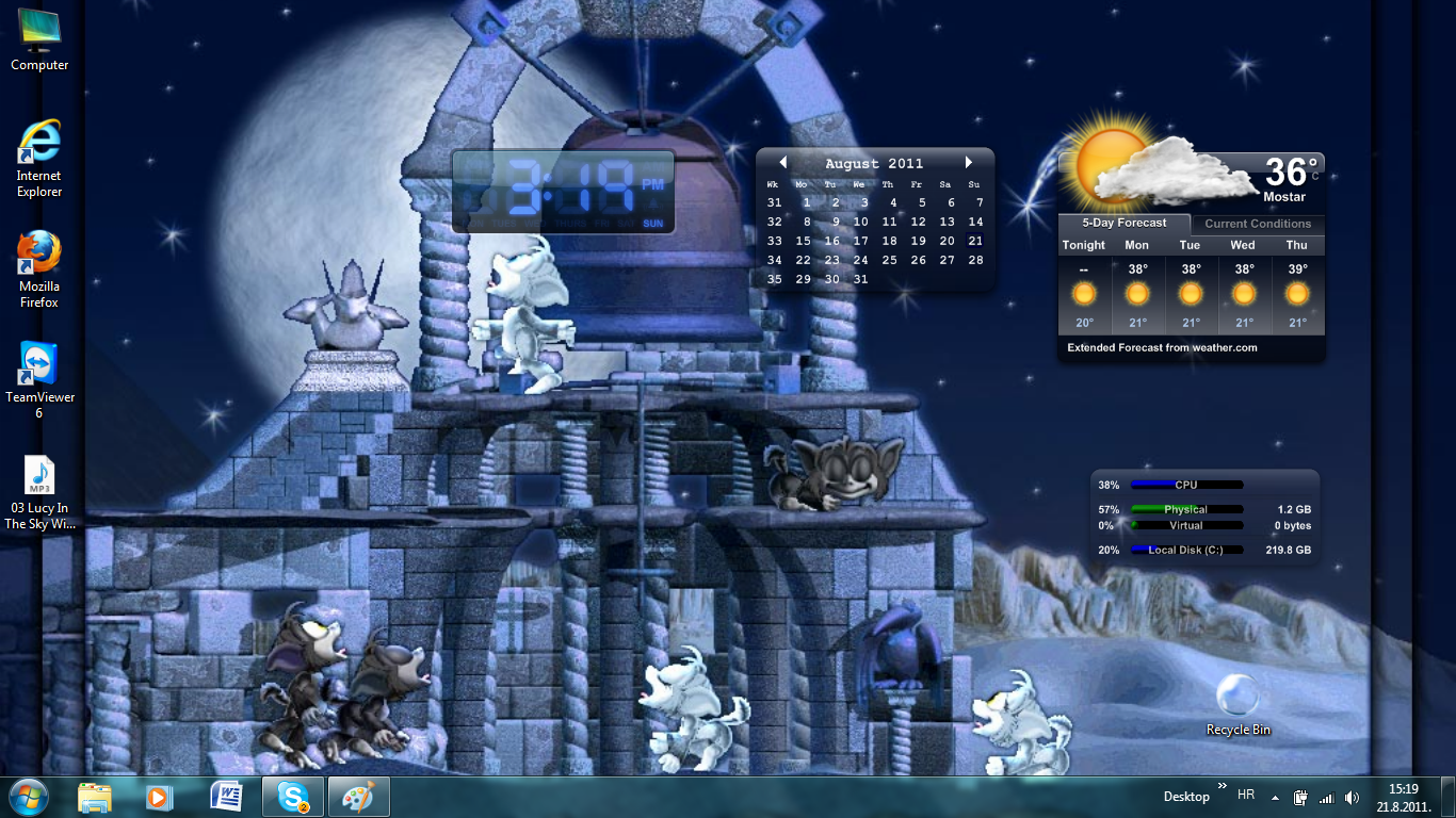 My Nornish Desktop :D (Image Credit: Vatrena)