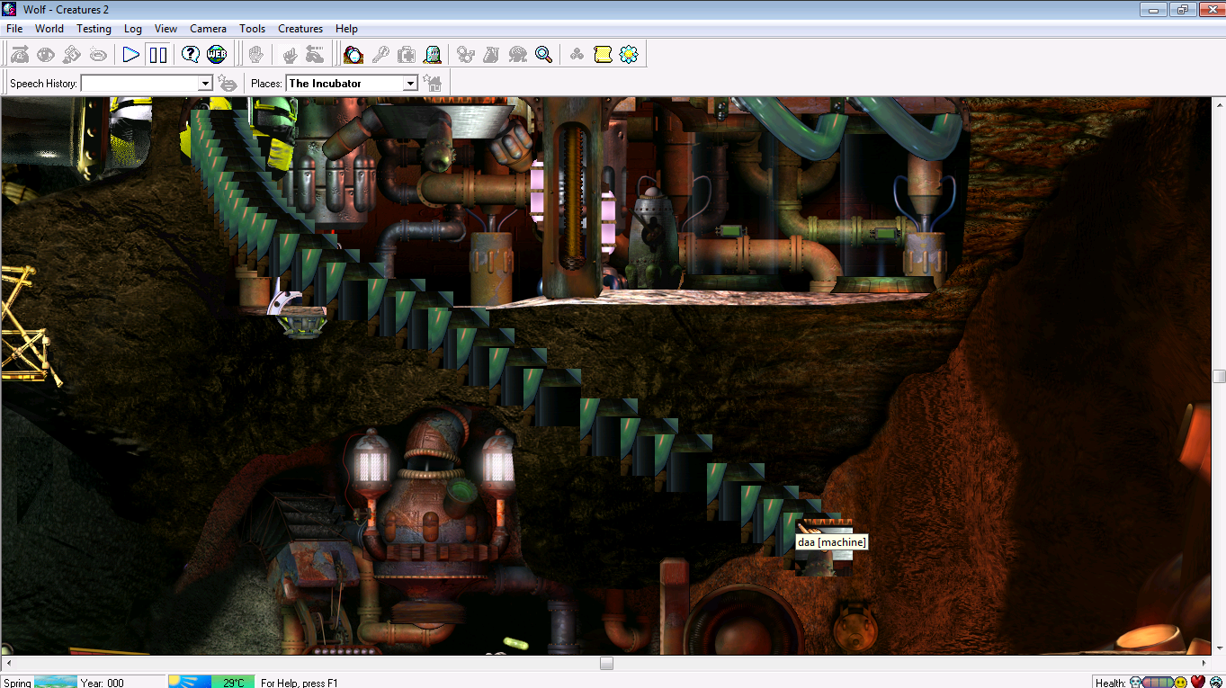 C2 in 32 Bit Mode (Image Credit: K@nilb)