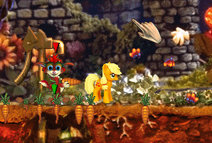 Apple Norn and... Applejack? (Image Credit: Laura)