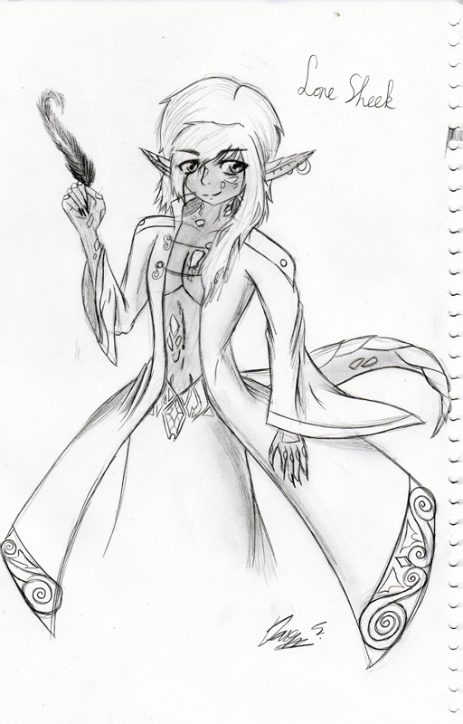 Lone Sketch (Click to enlarge)