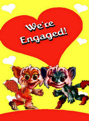 Engaged Postcard (Click to enlarge)
