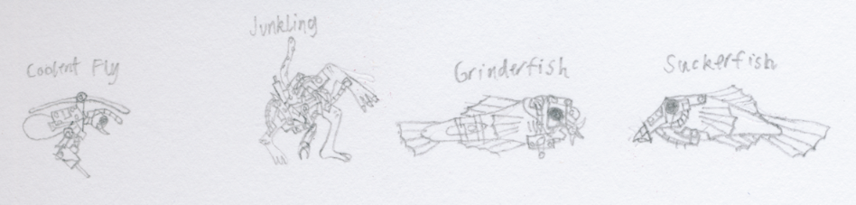 Borg Hive Critter Ideas (Click to enlarge)