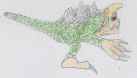 Grendel Drawing (Click to enlarge)