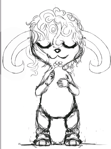 Treehugger Norn Body Sketch (Click to enlarge)