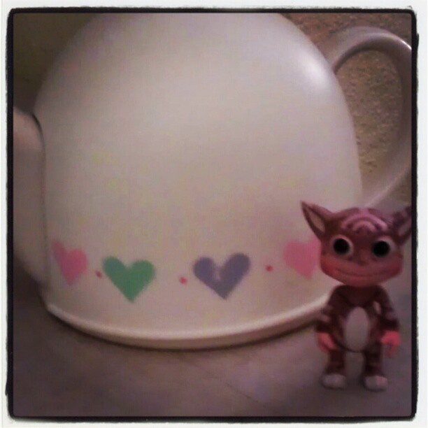 Mr. Cheese Drops By For Tea! (Click to enlarge)