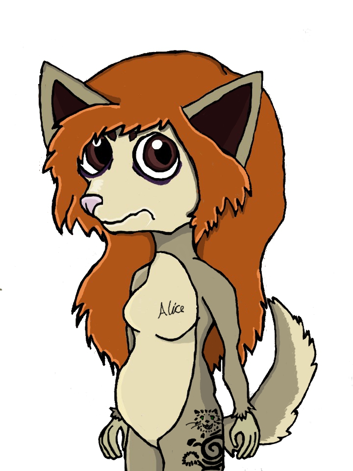 Trying At Drawing Myself Again (Click to enlarge)