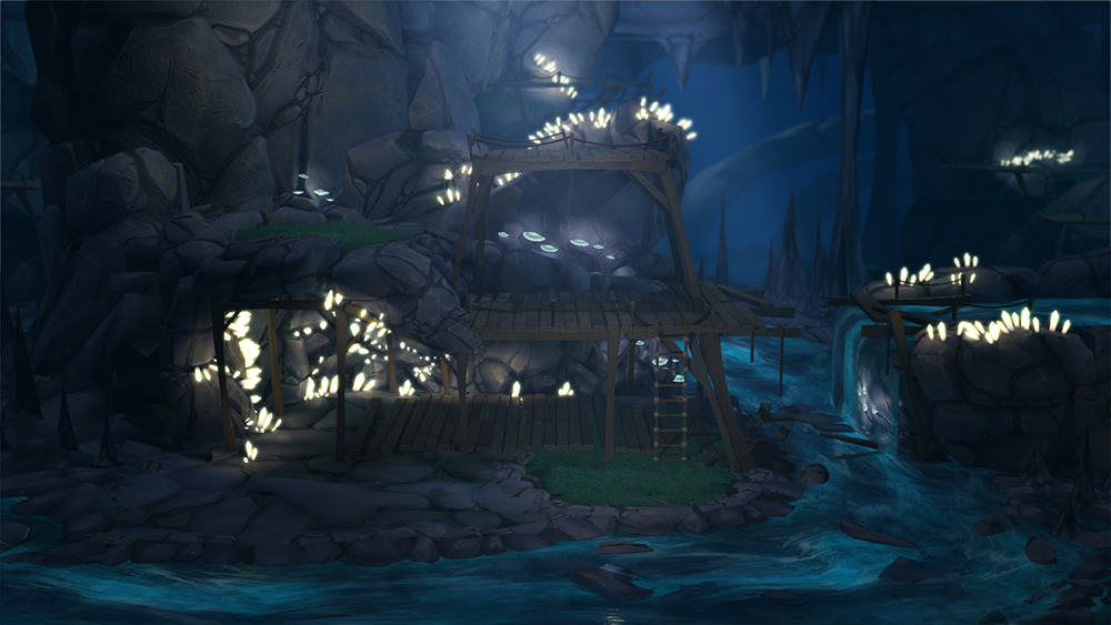 C4 Environment: The Cave (Image Credit: Rascii)