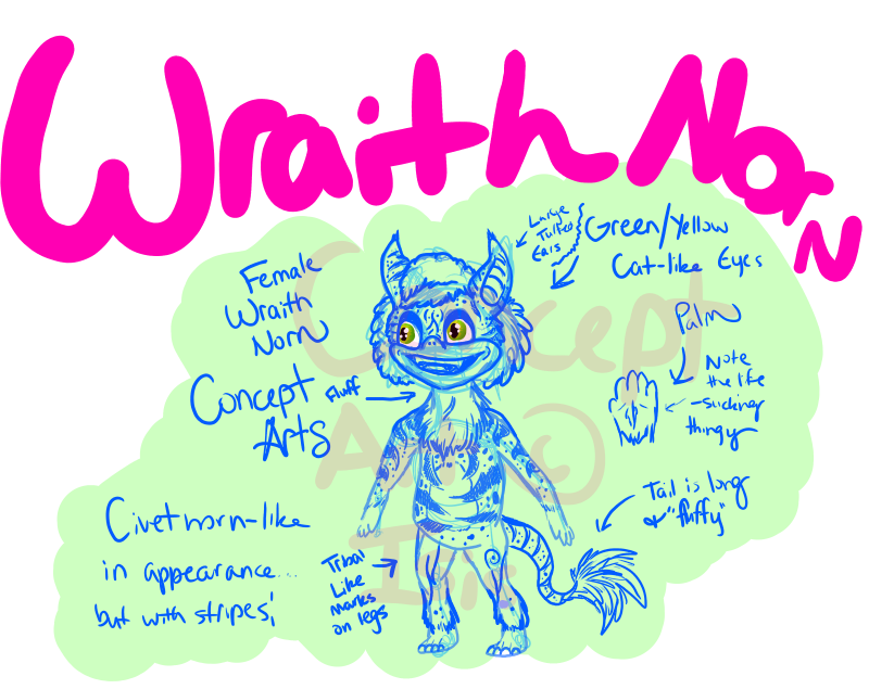 Wraith Norn Concept Art (Click to enlarge)