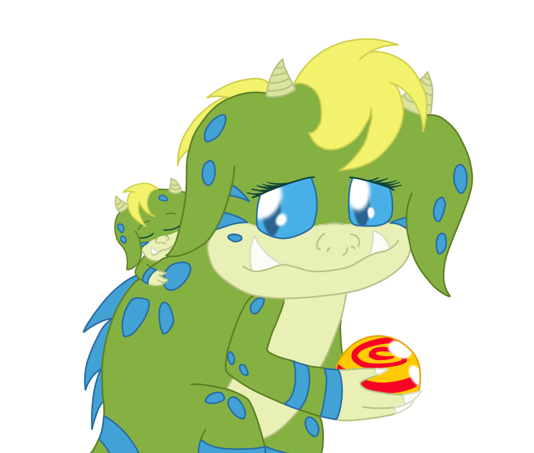 Ma Grendel and Fig (Coloured!) (Click to enlarge)