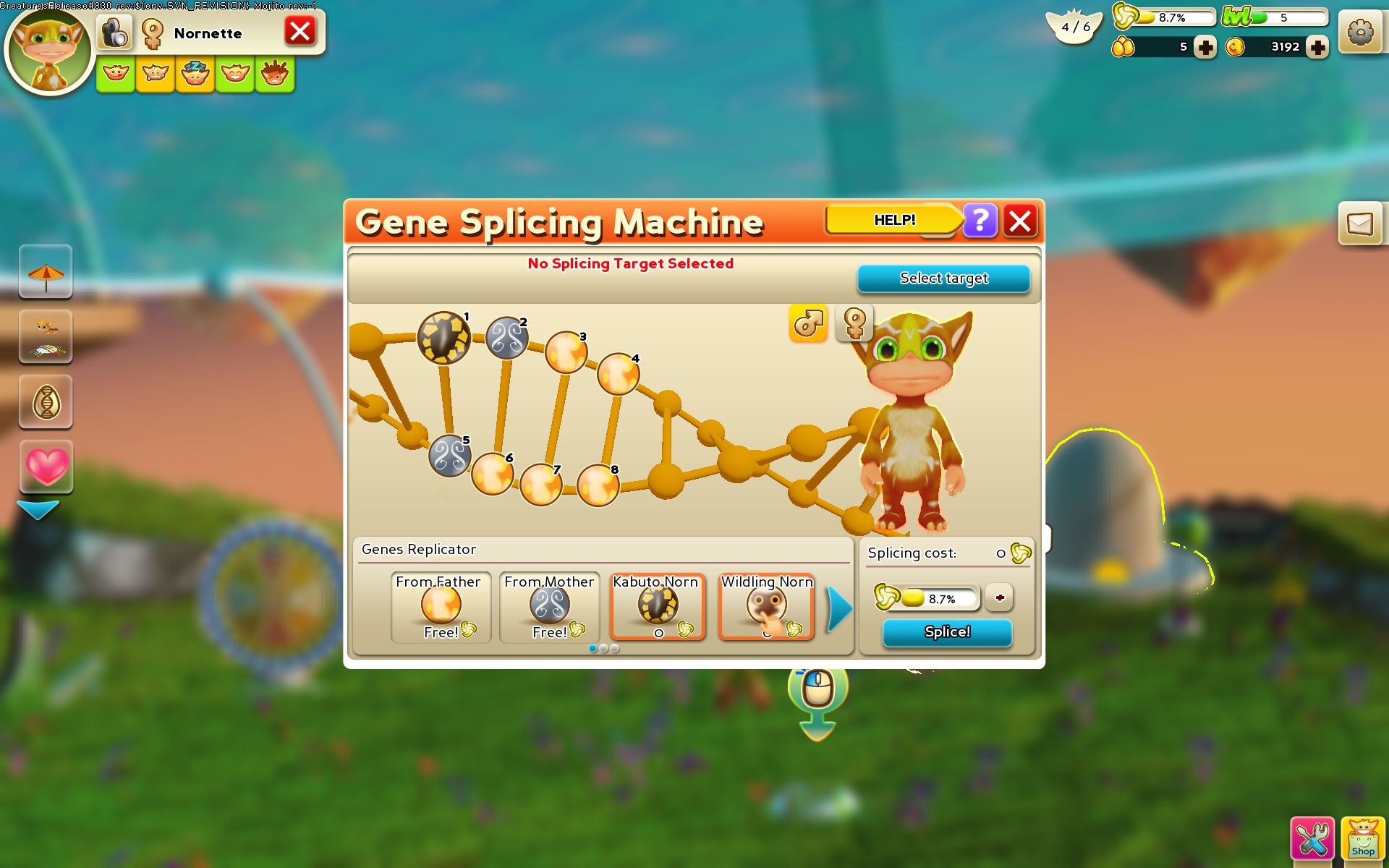 Gene Splicing Machine (CO) (Image Credit: Rascii)