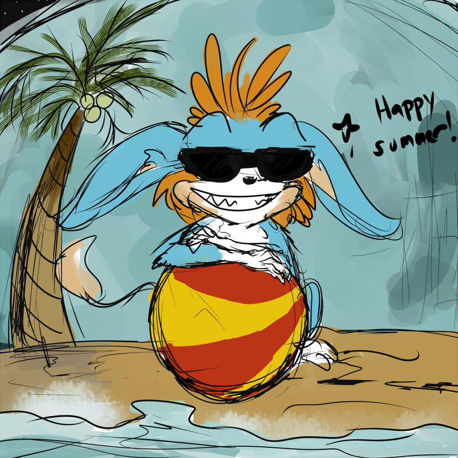 Bondi in Summer and Shades (Click to enlarge)