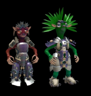 Shee and Banshee, in Spore (Click to enlarge)