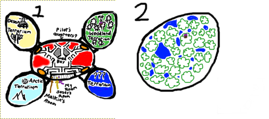 Survivor: Space Map (Click to enlarge)