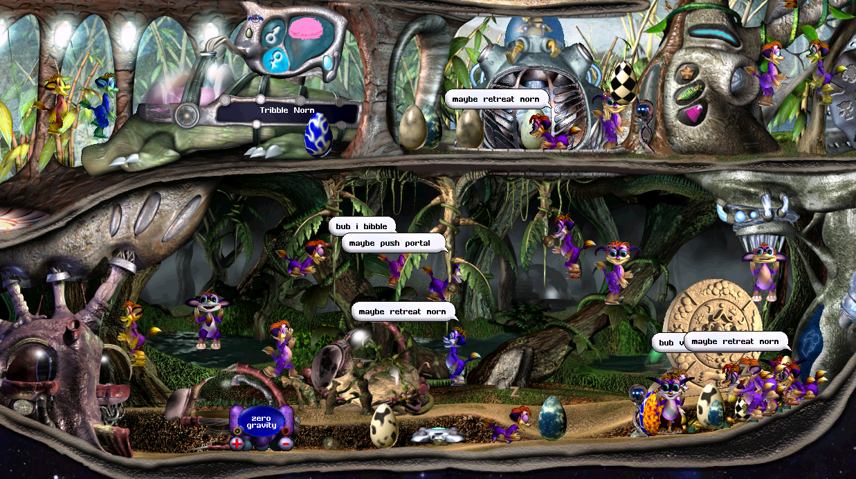 Floating Norns (Image Credit: KittyTikara)