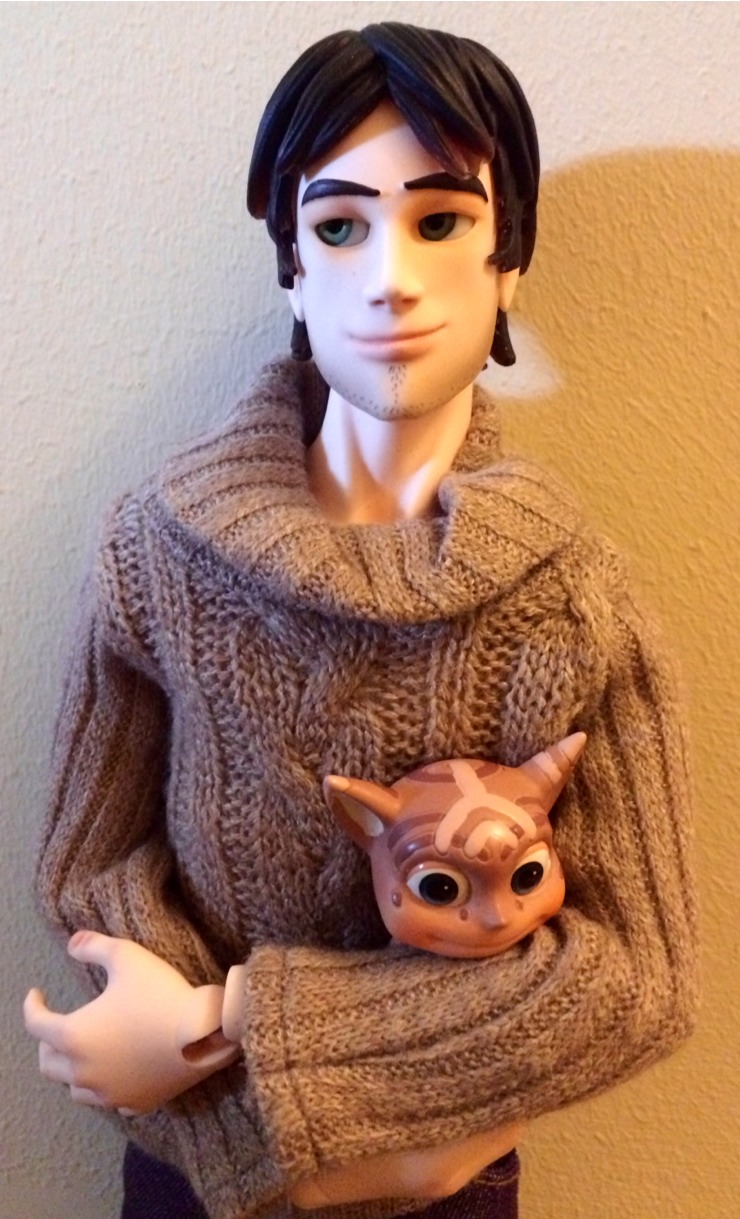 Theo's New Friend... (Click to enlarge)