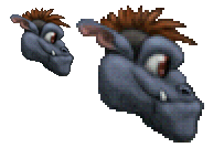 Grendel Head (Click to enlarge)