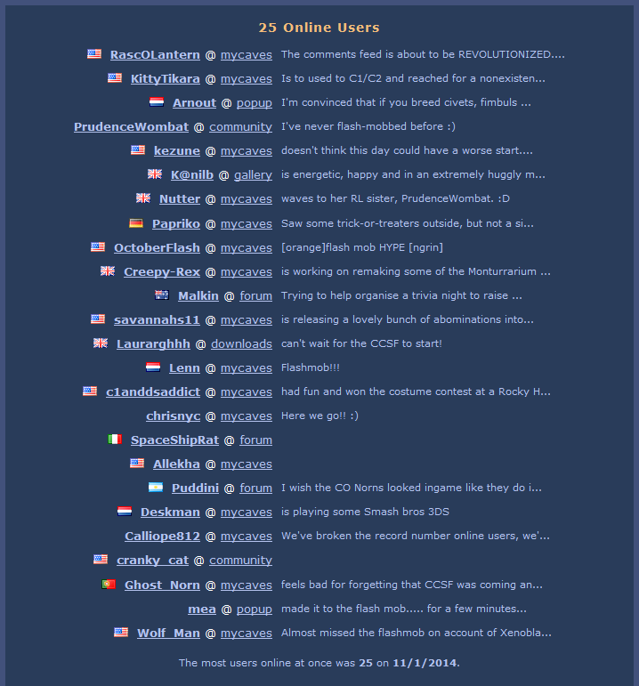 Flash Mob! (Image Credit: Nutter)