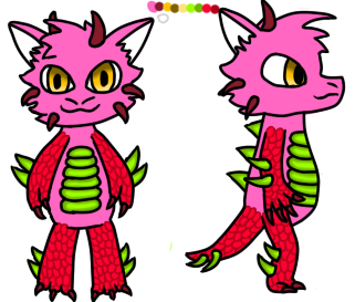 Dragonfruit Norn (M) (Click to enlarge)