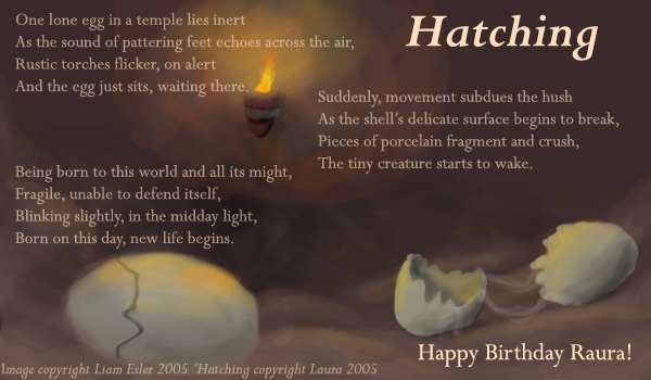 Hatching - Illustration (Image Credit: Liam)