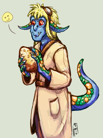 Wrong Gets Creature Egg! (Click to enlarge)