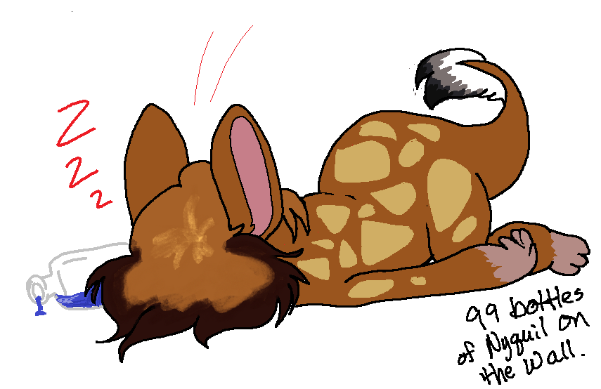 99 Bottles of Nyquil (Click to enlarge)