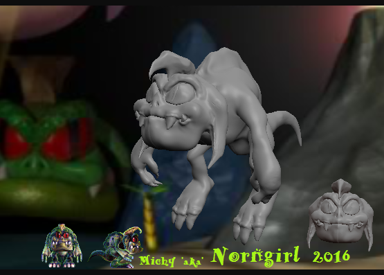 Norngirl's 3D C1 Grendel Model (Click to enlarge)