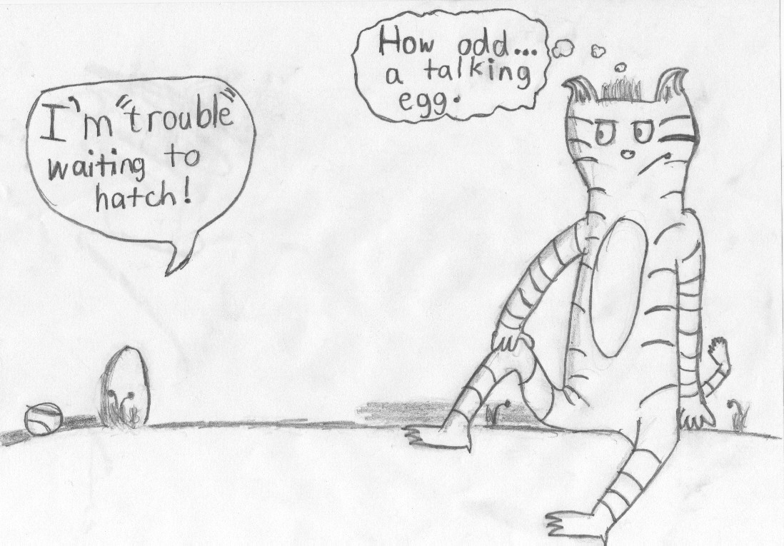 When Eggs Talk... (Image Credit: Dreamnorn)
