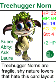 Treehugger Card by Ettinfreak (Click to enlarge)