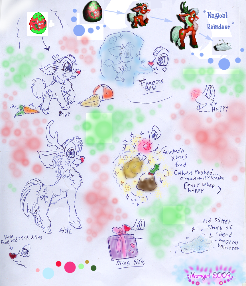 Magical Reindeer Concept (Click to enlarge)