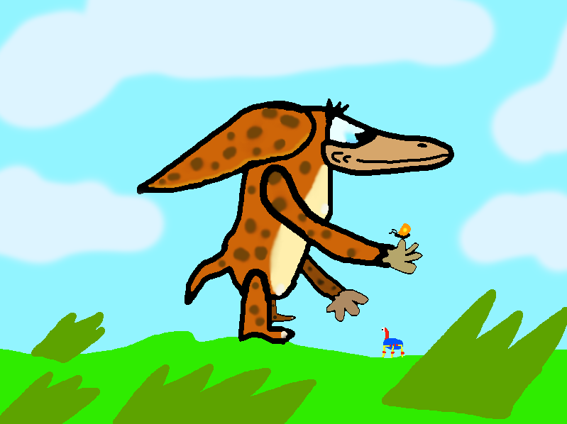 Bannana and Clowdy (Click to enlarge)