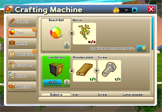 Creatures Online: Crafting Machine!