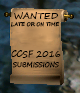 CCSF 2016 Submissions Needed!