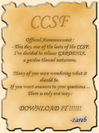 CCSF -Gardenia released!