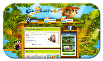 Creatures 4 Web Site