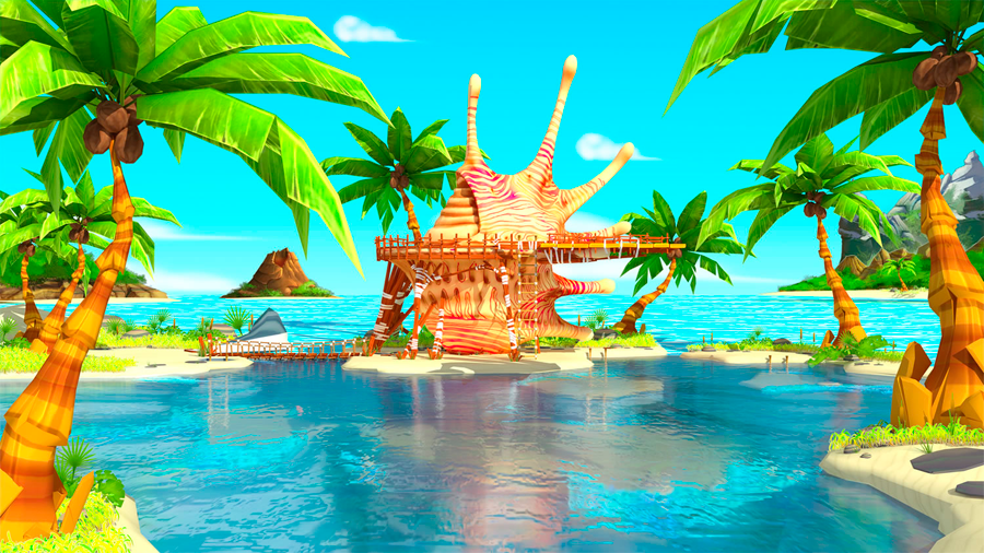 C4 Environment: The Beach (Click to enlarge)