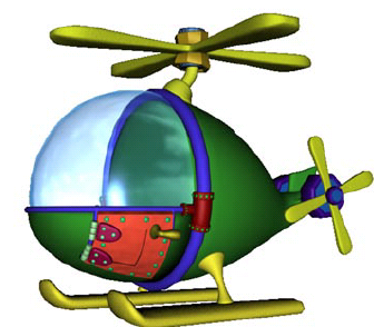 Creatures Village Helicopter (Click to enlarge)