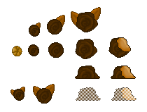 Caramel Chocolate Roses (Click to enlarge)